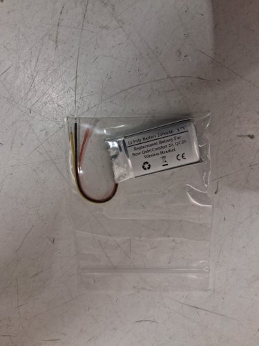 STARTONG 3.7V 240mAh Replacement Battery for SELCTED Bose Wireless Headset (model: QC20) image 3