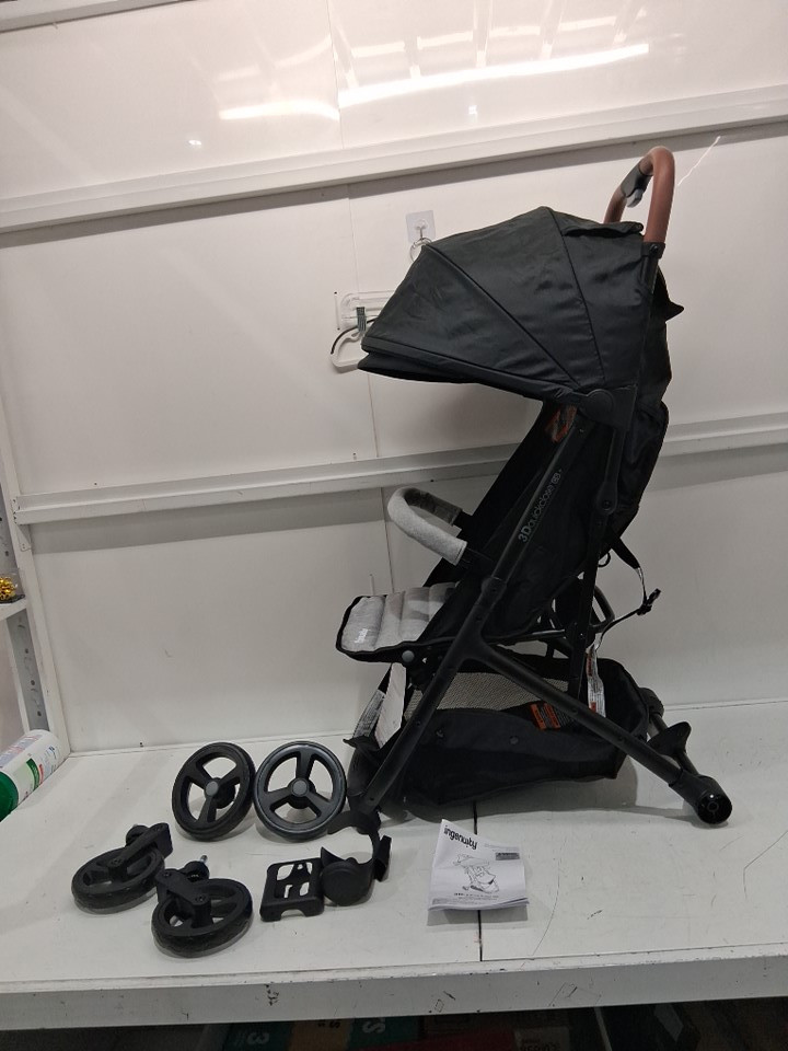 Summer by Ingenuity 3Dquickclose CS+ Compact one touch Folding Stroller - 50LBS max - GREEN/BLACK (MODEL: 31900) image 3