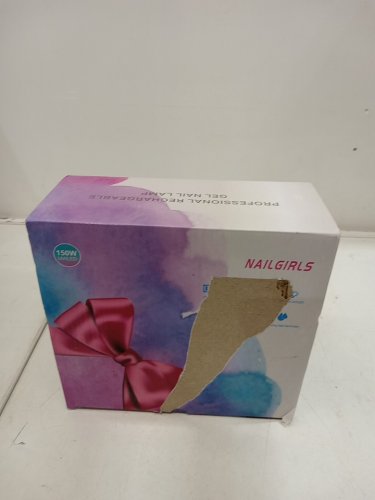 nailgirls Cordless LED UV nail Lamp with 4 Timer Setting - 150w - white image 2