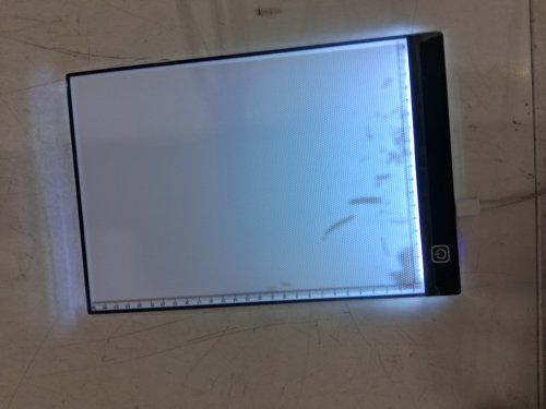 WELLFAR Tracing LIGHT BOX - 11" x 7" - white image 4