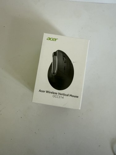 ACER WIRELESS VERTICAL ERGONOMIC MOUSE - BLACK (MODEL: OCC314) image 2