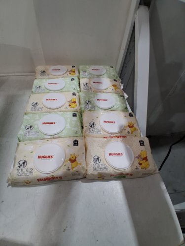 560PK HUGGIES NATRUAL CARE SENSITIVE AND FRAGRANCE FREE WIPES image 3