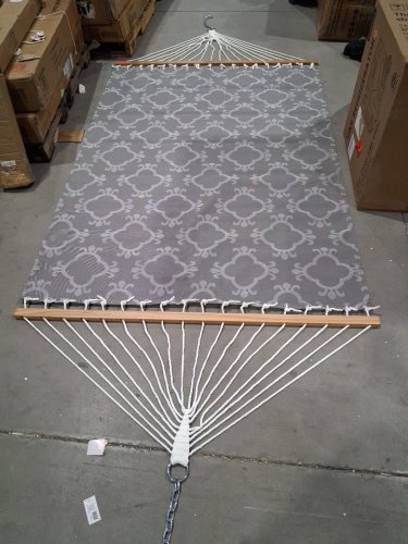 Lazy Daze Hammocks Quick Dry Hammock with Spreader Bar Textliene Fabric - 55" - grey (model: hm-th-syc) image 3