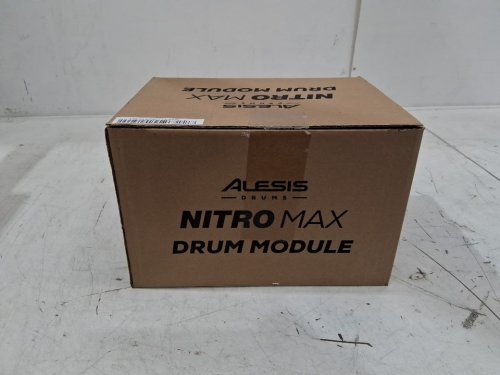 8pc Alesis Nitro Bluetooth MAX Drum Kit with Quiet Mesh Pads - BLACK (MODEL: NITROMAXKITXUS) image 5