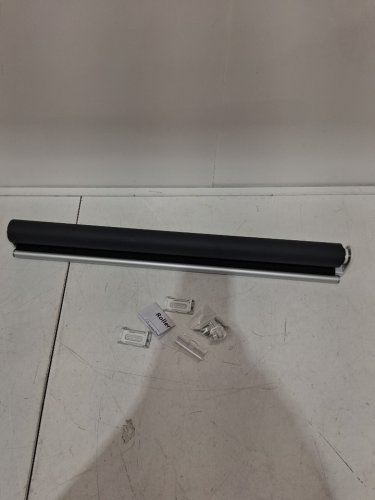 Cordless Roller Shades Blackout Blinds for Windows Room Darkening Rolled Up Shades - 23" x 72" - black image 4