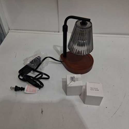 cozmara Candle Warmer Lamp with Timer & Dimmer, adjustable height - black/brown (model: xy2436) image 3