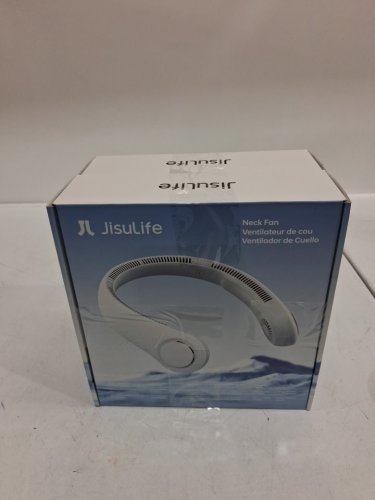 2PK JISULIFE rechargeable cooling Neck Fans - WHITE (MODEL: 2789239) image 2