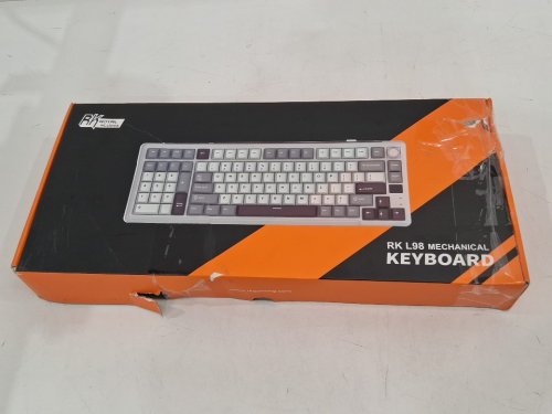 RK ROYAL KLUDGE L98 Wireless Mechanical Keyboard with Southpaw Numpad - Left-Handed Gasket Gaming Keyboard with Knob, 95% Hot Swappable Keyboard, BT/2.4G/USB-C, 8000mAh Battery - cream (model: rk l98) image 2