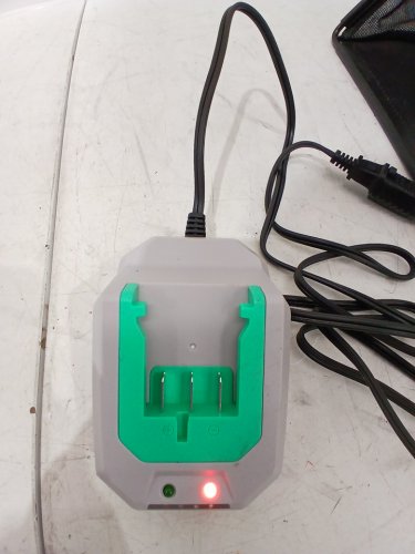 Litheli Cordless 20v lithium Lawn Mower with Brushless motor *tools only* - 13"- Green/grey (Model: D03004551) image 4