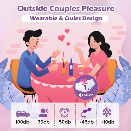 silicone vibrator with app remote and 9 vibrations - waterproof - purple image 2