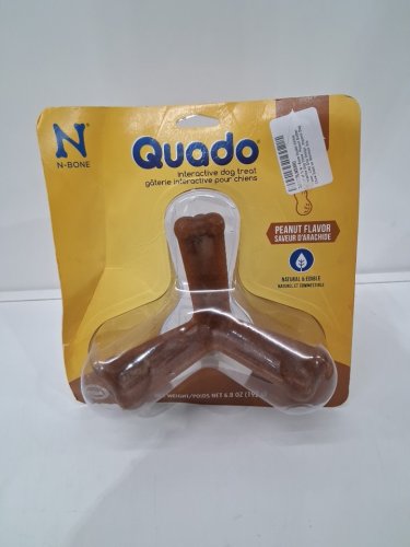 Quado Interactive dog Chew treat - Ginormous - 192g - peanut flavour image 3