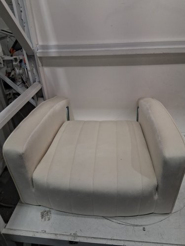hawsaiy velvet wingback accent chair with golden legs & lumbar pillow - beige (model: fu01055be) image 4