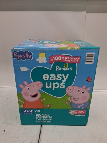 68PK PAMPERS EASY UPS Training Underwear - 5T/6T - PEPPA PIG image 2