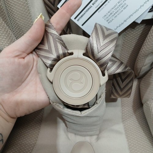 Cybex Electronic Assist Forward Power and Downhill Break rocking feature e-Gazelle S Stroller - 50LBS MAX - Almond Beige/Black Frame (model: 524001219) image 7