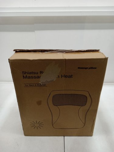 Aolso Shiatsu Lower Back Massager with Heat - black (model:r7-1gpb) image 2