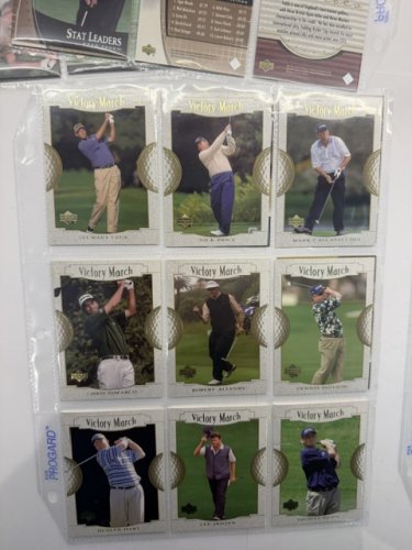 90 APPROX ASSTD UPPER DECK GOLF CARDS image 4