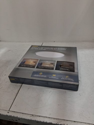 KODA DIMMABLE LED CEILING LIGHT WITH BACKLIGHT - 1600 LUMENS - 15" - WHITE (MODEL: 1806383) image 2