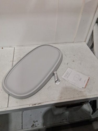 Evolur Eva Baby Changing Pad - 29" x 15" x 2.5" - Light Grey (Model: 302) image 4