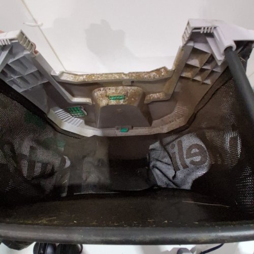 LITHELI CORDLESS LAWN MOWER - 13"- GREEN/BLACK - (MODEL: D03004551) image 4