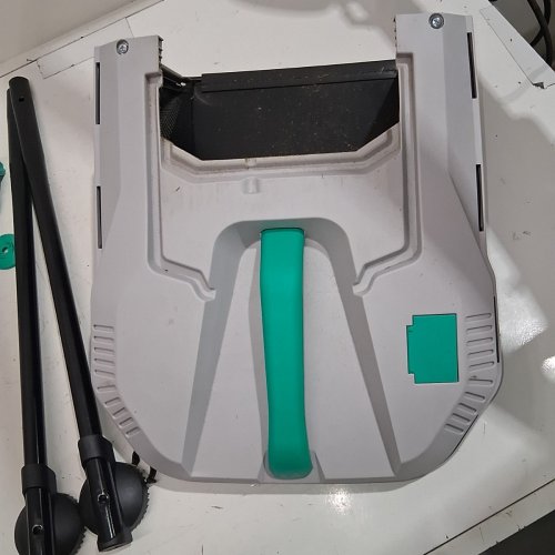 LITHELI CORDLESS LAWN MOWER - 13"- GREEN/BLACK - (MODEL: D03004551) image 10
