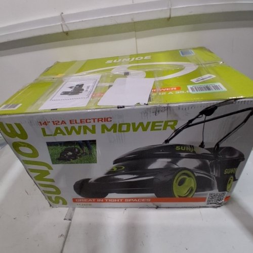 LITHELI CORDLESS LAWN MOWER - 13"- GREEN/BLACK - (MODEL: D03004551) image 11