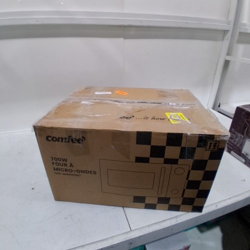 COMFEE RETRO COUNTERTOP MICROWAVE OVEN - 0.7CU.FT - 700W - BLACK(MODEL: CMO-AM20CK) image 6