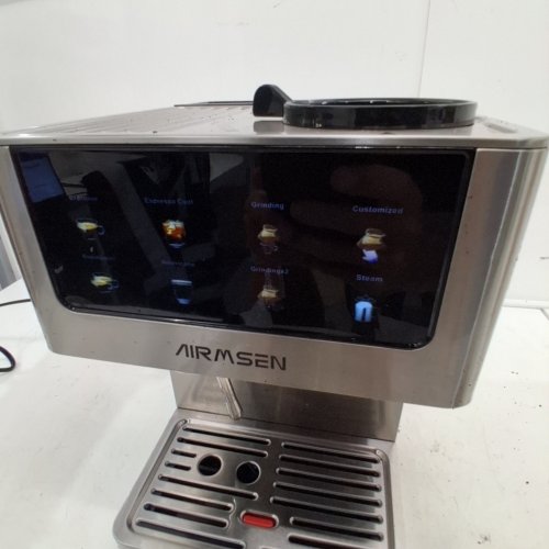 8-IN-1 AIRMSEN ESPRESSO MACHINES WITH CONICAL BURR GRINDER - 20 BAR - STAINLESS STEEL (MODEL: BCM2316) image 2
