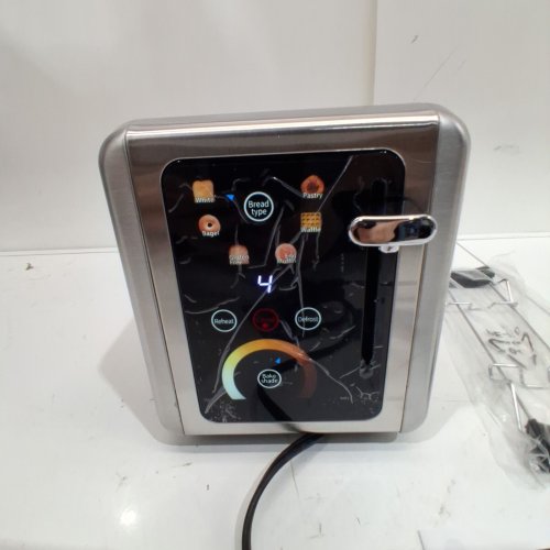 DIGITAL 2-SLICE TOASTER WITH WARMING ATTACHMENT AND TOUCH SCREEN - 120V 850W - STAINLESS STEEL (MODEL: KST075BU) image 2