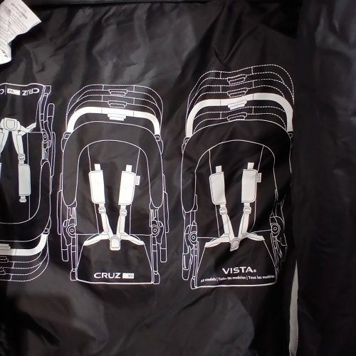 UPPABABY TRAVEL BAG FOR VISTA, V2, CRUZ, & CRUZ V2 BABY STROLLERS - BLACK image 6