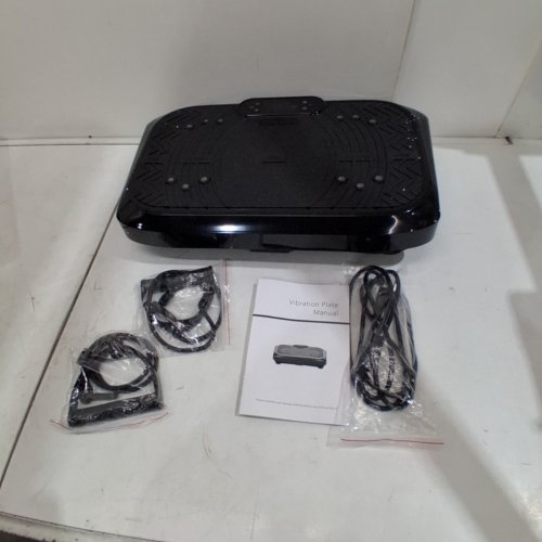 TAEVNO VIBRATION PLATE EXERCISE MACHINE - 23" X 15" - BLACK image 3