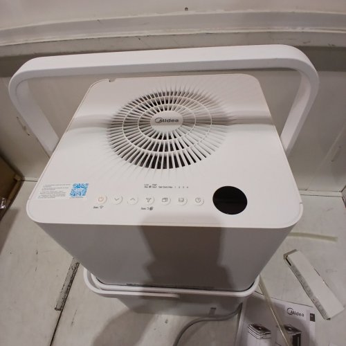 MIDEA CUBE 20 PINT SMART WIFI DEHUMIDIFIER, WHITE - (MAD20S1QWT) image 4