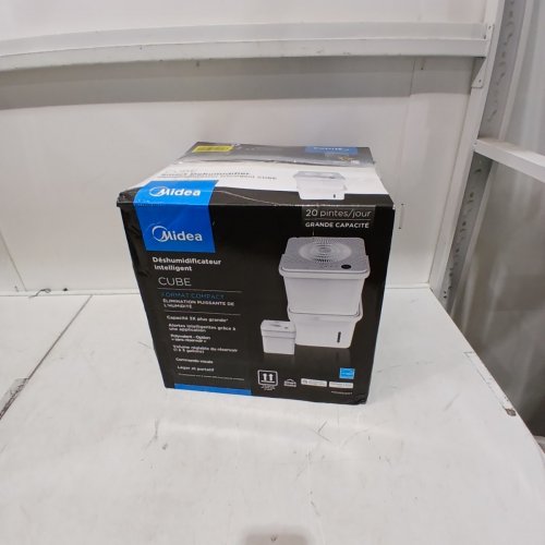 MIDEA CUBE 20 PINT SMART WIFI DEHUMIDIFIER, WHITE - (MAD20S1QWT) image 5