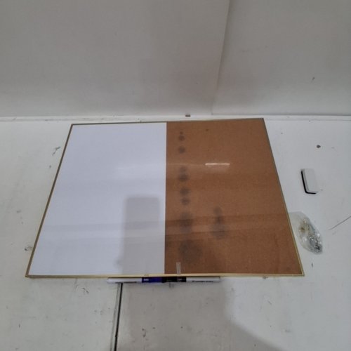 ARCOBIS DRY ERASE CORK BOARD COMBO - 24" X 18", MAGNETIC - GOLD (MODEL: TF1824CB) image 2