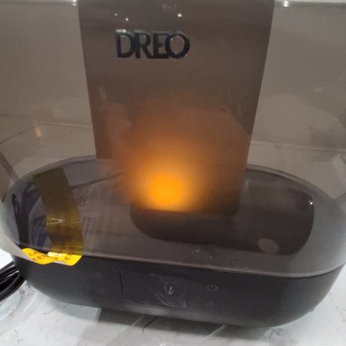 DREO QUIET COOL MIST AIR HUMIDIFIERS FOR BEDROOM - 4L - BLACK (MODEL: DR-HHM021) image 2
