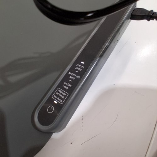CHEFMAN ROLL N' GO ELECTRIC WARMING SILICONE MAT - 24" X 16" - GREY (MODEL: RJ22-S-GREY-CA) image 2