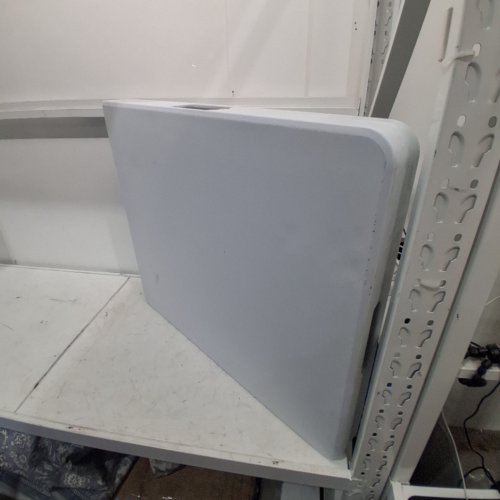 STAR ELITE MULTIPURPOSE PORTABLE FOLD-IN-HALF TABLE - 6FT - WHITE (MODEL: 1690752) image 2