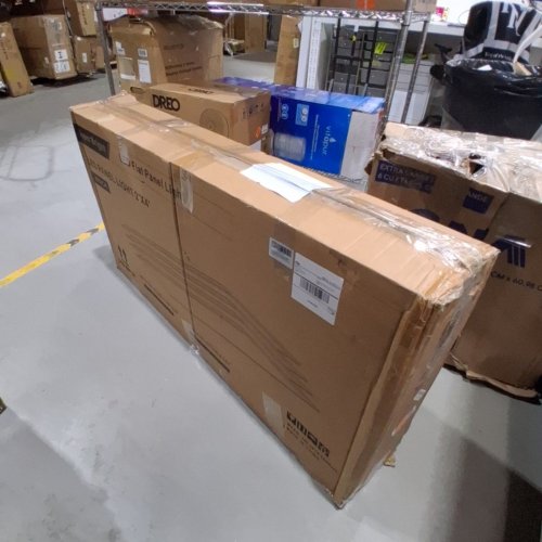 4PK LED DROP CEILING FLAT PANEL LIGHT - 2FT X 4FT -7800LM - WHITE‎ (MODEL:P-10) image 5