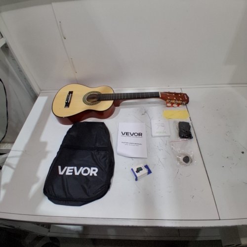 CLASSICAL GUITAR STARTER KIT FOR BEGINNERS R/H -30" - NATURAL WOOD- (MODEL:‎ M5126) image 2