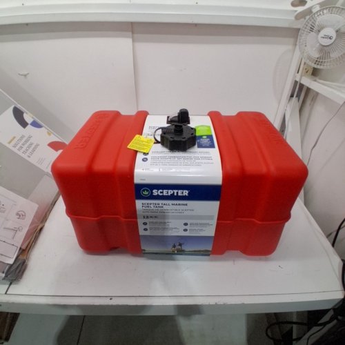 SCEPTER CSA MARINE GAS TANK - 12GAL/45L - RED (MODEL:08668) image 2