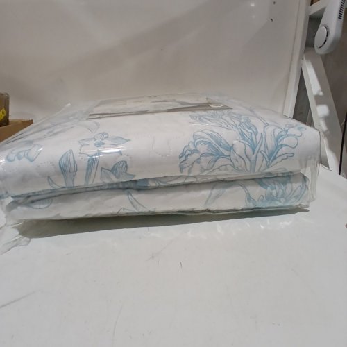 3PC MODERN SUITES REVERSIBLE QUILT SET - QUEEN - BLUE image 3