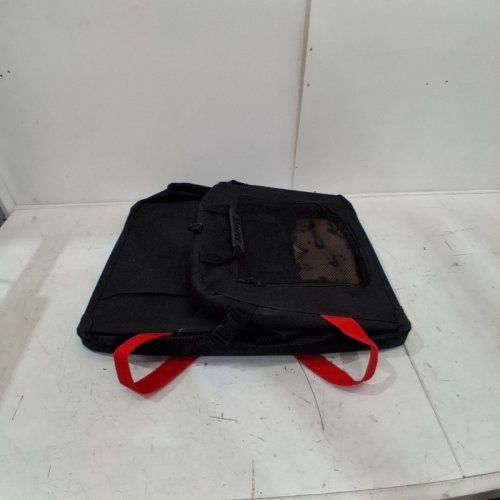 PETPRSCO PORTABLE COLLAPSIBLE PET CRATE WITH BLANKET AND BOWL - 30LBS CAP - 24" X 16" X 17" - BLACK (MODEL: PETPRSCO03-BK) image 6