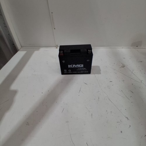KMG MOTORCYCLE BATTERY - 12V - 10A - BLACK (MODEL: YT12B-BS(MF)) image 2