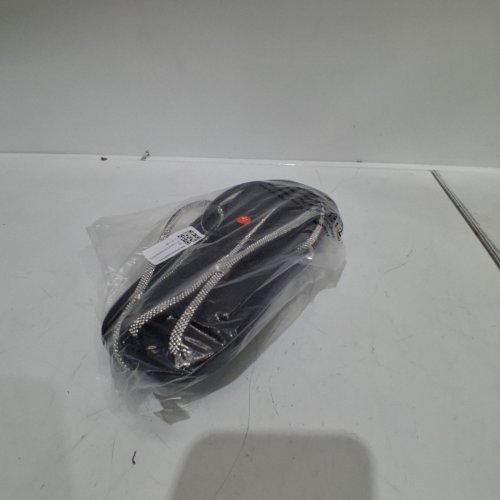 WOMEN'S SPARKLY STRAP FLIP-FLOP SANDALS - SIZE 9.5 (41) - BLACK/SILVER image 7