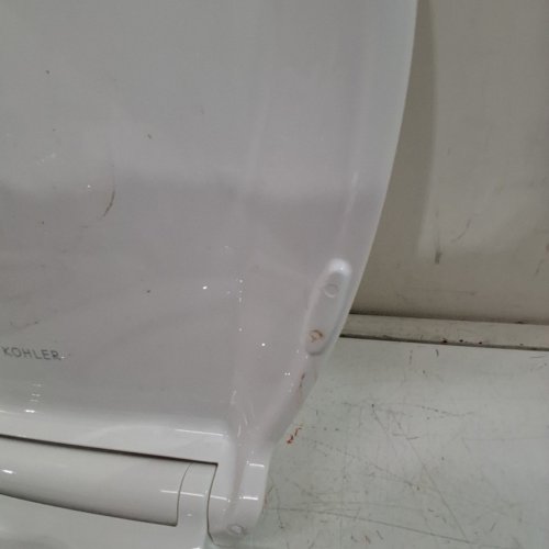 KOHLER BREVIA ELONGATED TOILET SEAT - FITS BOWLS 18.63" - WHITE - (MODEL: ‎4636-RL-0) image 3