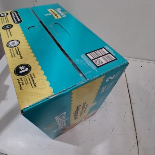 144PK PAMPERS SWADDLERS DISPOSABLE BABY DIAPERS - SIZE 2 (10-22LBS) image 3
