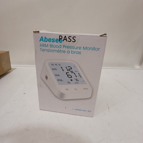 ABESEE UPPER ARM BLOOD PRESSURE MONITOR FOR HOME USE - WHITE (MODEL: AOJ-30C) image 2