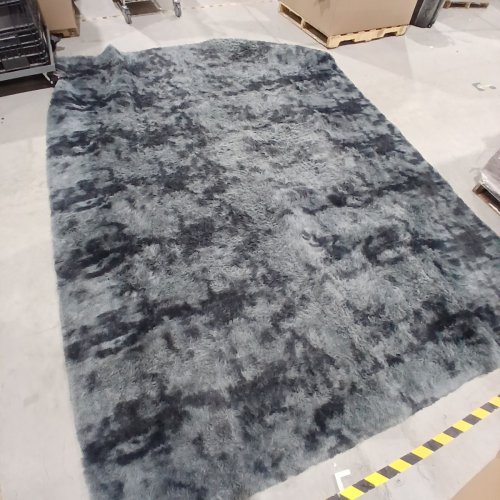 GARVEE SUPER SOFT SHAG AREA RUG - 5FT - 9FT X 12FT - GREY image 2