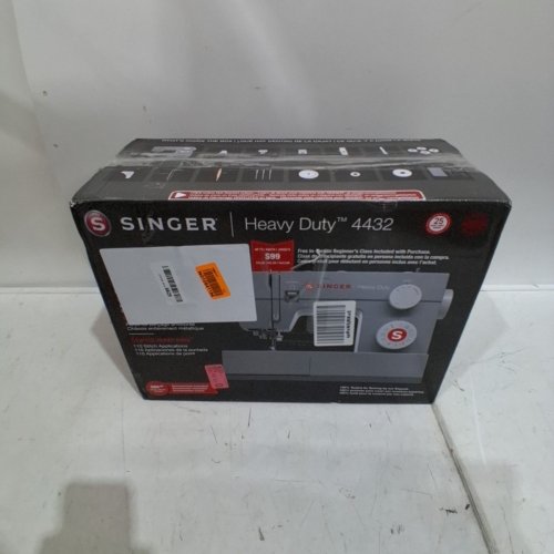 SINGER 4432 HEAVY DUTY EXTRA-HIGH SPEED 32-STITCH SEWING MACHINE (MODEL: 4432) image 4