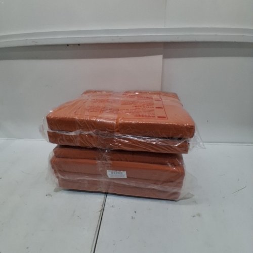 6PK NON-SLIP SOFT CHAIR CUSHIONS - 18.5" X 16" X 2" - ORANGE image 4
