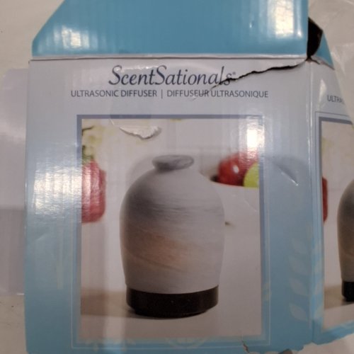 SCENTSATIONALS CLOUDY DAY COLOR-CHANGING ULTRASONIC ESSENTIAL OIL DIFFUSER - 100ML - SMOKY GRAY image 3